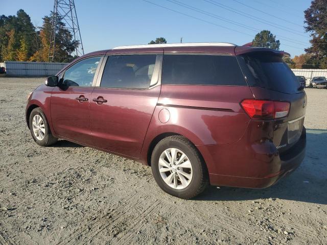 KIA SEDONA LX 2016 burgundy sports v gas KNDMB5C15G6091075 photo #3