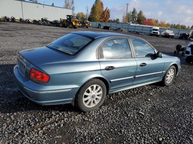 HYUNDAI SONATA 2004 green  gas KMHWF35H64A003814 photo #4