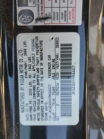 2015 NISSAN 370Z BASE - JN1AZ4EH1FM444427