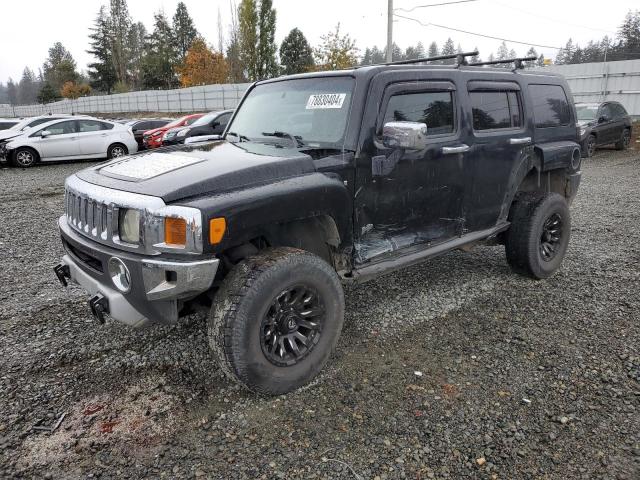 HUMMER H3 2008 black  gas 5GTEN13E188116088 photo #1