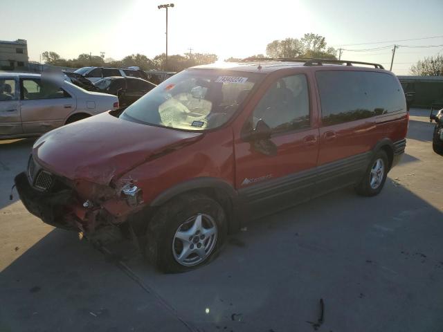 PONTIAC MONTANA LU 2001 red  gas 1GMDX13E21D116297 photo #1