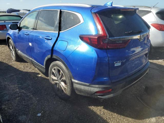 HONDA CR-V TOURI 2021 blue  gas 7FARW1H96ME011045 photo #3