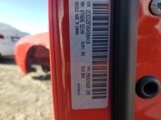 2016 DODGE CHALLENGER - 2C3CDZBT0GH300418