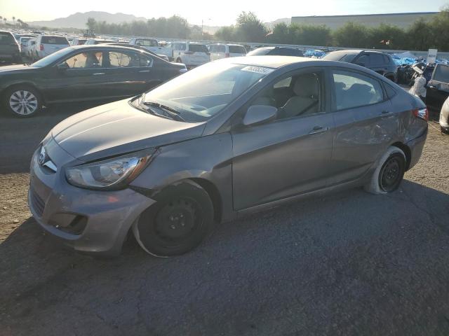 HYUNDAI ACCENT GLS 2013 gray sedan 4d gas KMHCT4AE4DU531184 photo #1