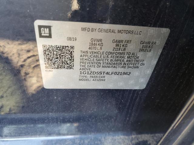 2020 CHEVROLET MALIBU LT - 1G1ZD5ST4LF021962