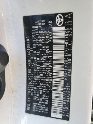 2016 TOYOTA COROLLA L - 5YFBURHE2GP394411