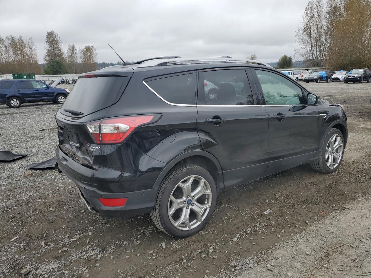 Lot #2986928844 2017 FORD ESCAPE TIT