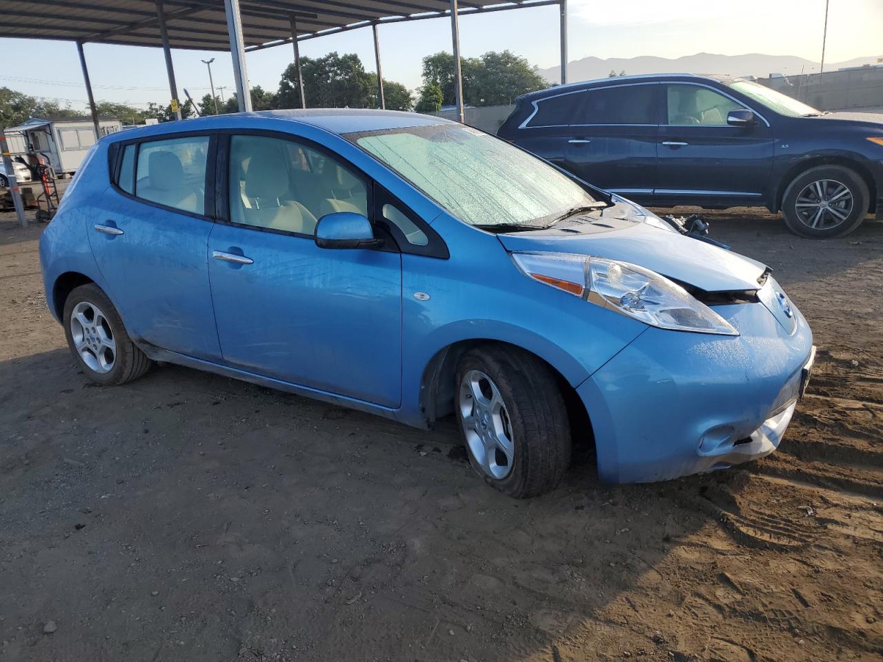 Lot #2890888618 2011 NISSAN LEAF SV