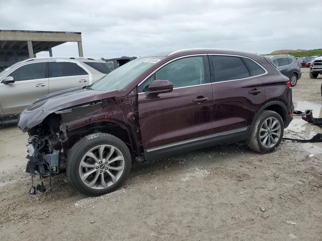 LINCOLN MKC SELECT 2019 burgundy  gas 5LMCJ2C91KUL18200 photo #1