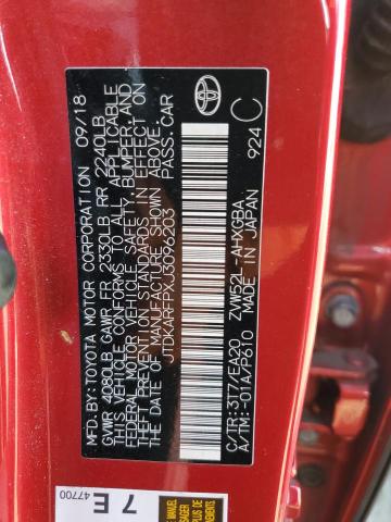 2018 TOYOTA PRIUS PRIM - JTDKARFPXJ3096203