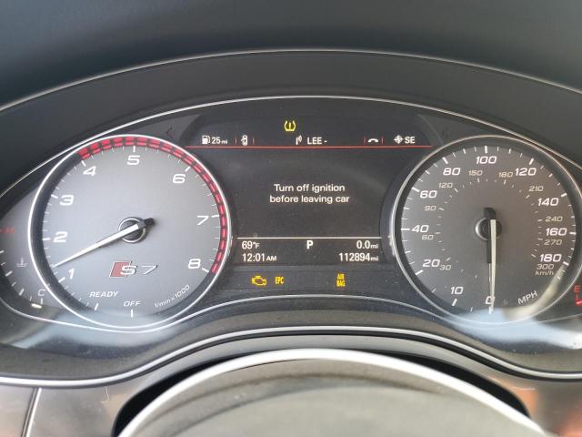 2016 AUDI S7 PRESTIG WAUW2AFC5GN105817