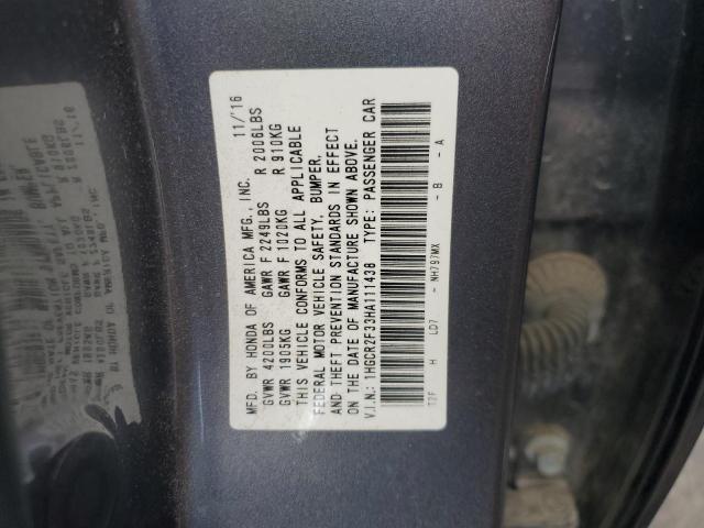 2017 HONDA ACCORD LX - 1HGCR2F33HA111438