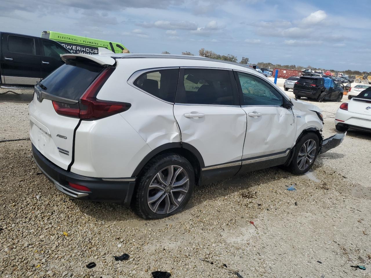 Lot #2986854126 2022 HONDA CR-V TOURI