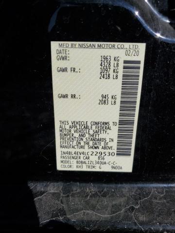 2020 NISSAN ALTIMA SL - 1N4BL4EV4LC229530