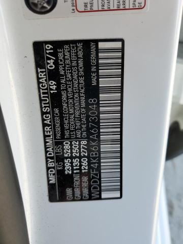 2019 MERCEDES-BENZ E 300 4MAT - WDDZF4KB6KA673048