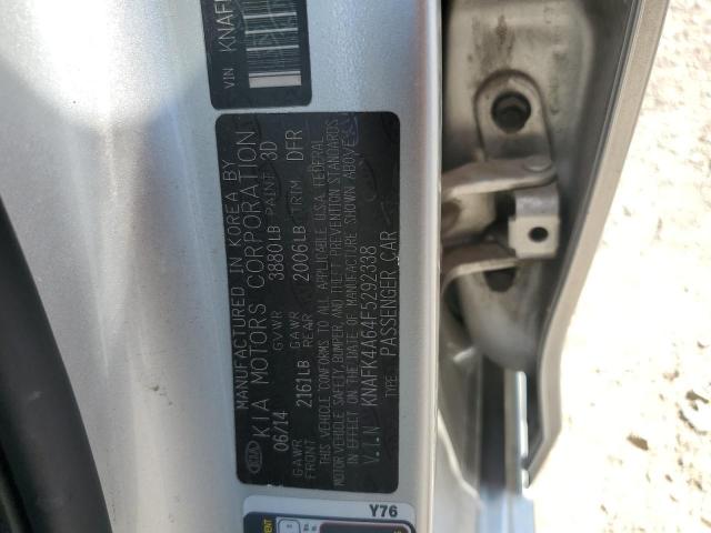 2015 KIA FORTE LX - KNAFK4A64F5292338