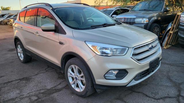 FORD ESCAPE SE 2018 gold  Gasoline 1FMCU9GD3JUC10645 photo #1