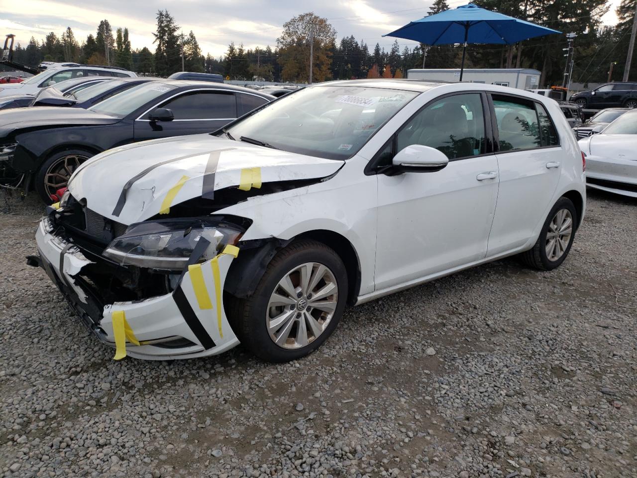 Lot #2952645172 2018 VOLKSWAGEN GOLF S