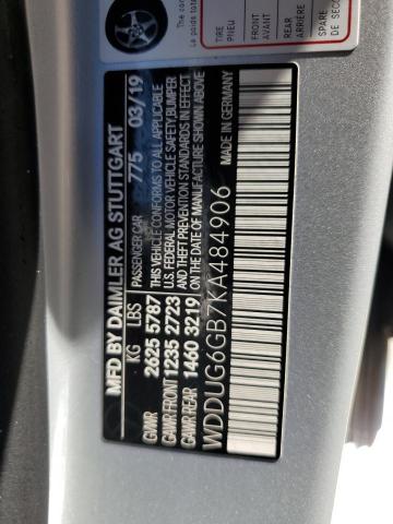 2019 MERCEDES-BENZ S 450 - WDDUG6GB7KA484906