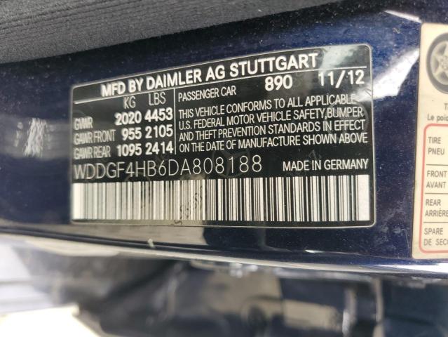 VIN WDDGF4HB6DA808188 2013 Mercedes-Benz C-Class, 250 no.12