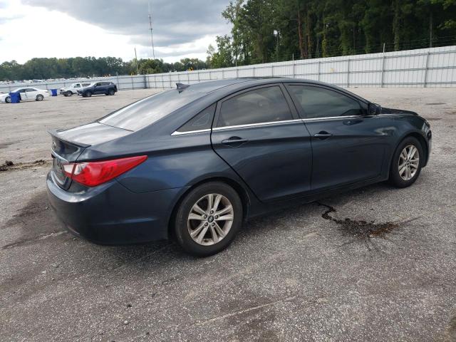 HYUNDAI SONATA GLS 2013 blue  gas 5NPEB4ACXDH681793 photo #4