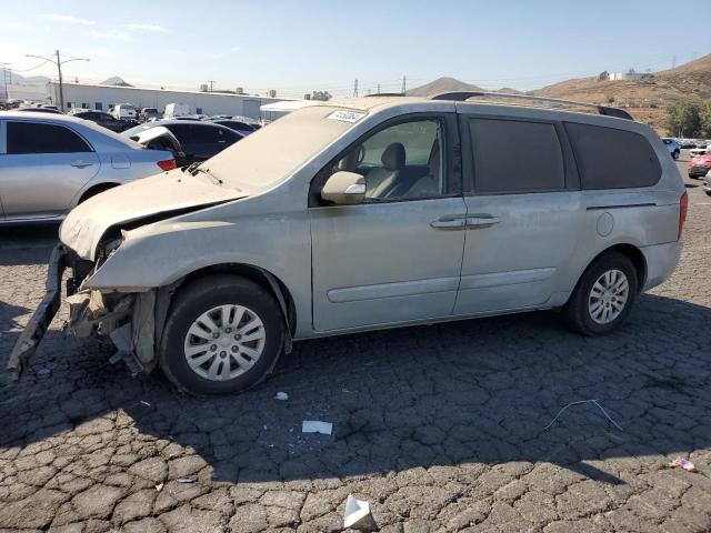 KIA SEDONA LX 2014 silver  gas KNDMG4C72E6538894 photo #1