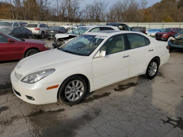 LEXUS ES 300 2003 white  gas JTHBF30G336009331 photo #1