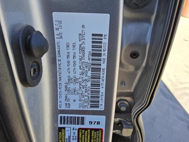 VIN 3TYAX5GN4PT073818 2023 Toyota Tacoma, Double Cab no.12