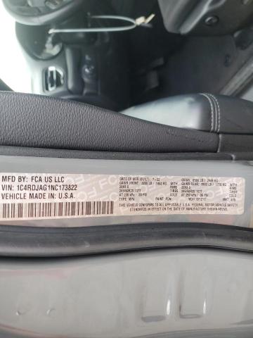 2022 DODGE DURANGO SX - 1C4RDJAG1NC173822