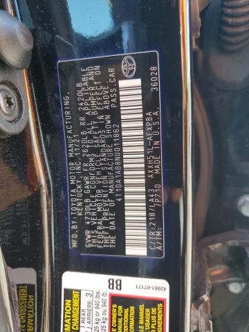 2022 TOYOTA AVALON LIM 4T1DA1AB8NU011862