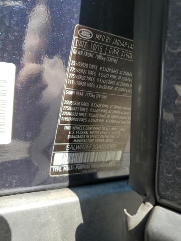 2016 LAND ROVER RANGE ROVE - SALWR2EF3GA559368