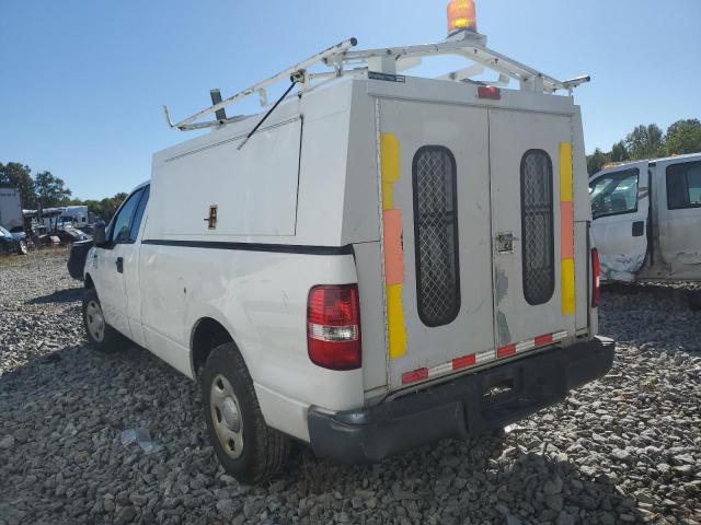 FORD F150 2008 white  gas 1FTRF12248KD97237 photo #3