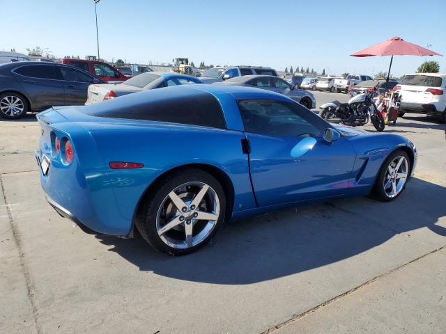 CHEVROLET CORVETTE 2008 blue  gas 1G1YY25W585111574 photo #4