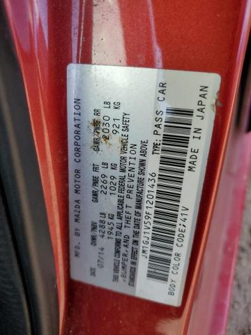 2015 MAZDA 6 TOURING - JM1GJ1V59F1201436