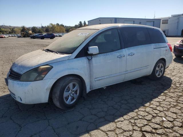 NISSAN QUEST S 2008 white  gas 5N1BV28U18N112362 photo #1