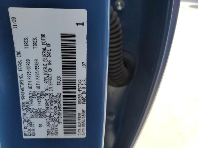 2021 TOYOTA TUNDRA CRE - 5TFDY5F16MX985862