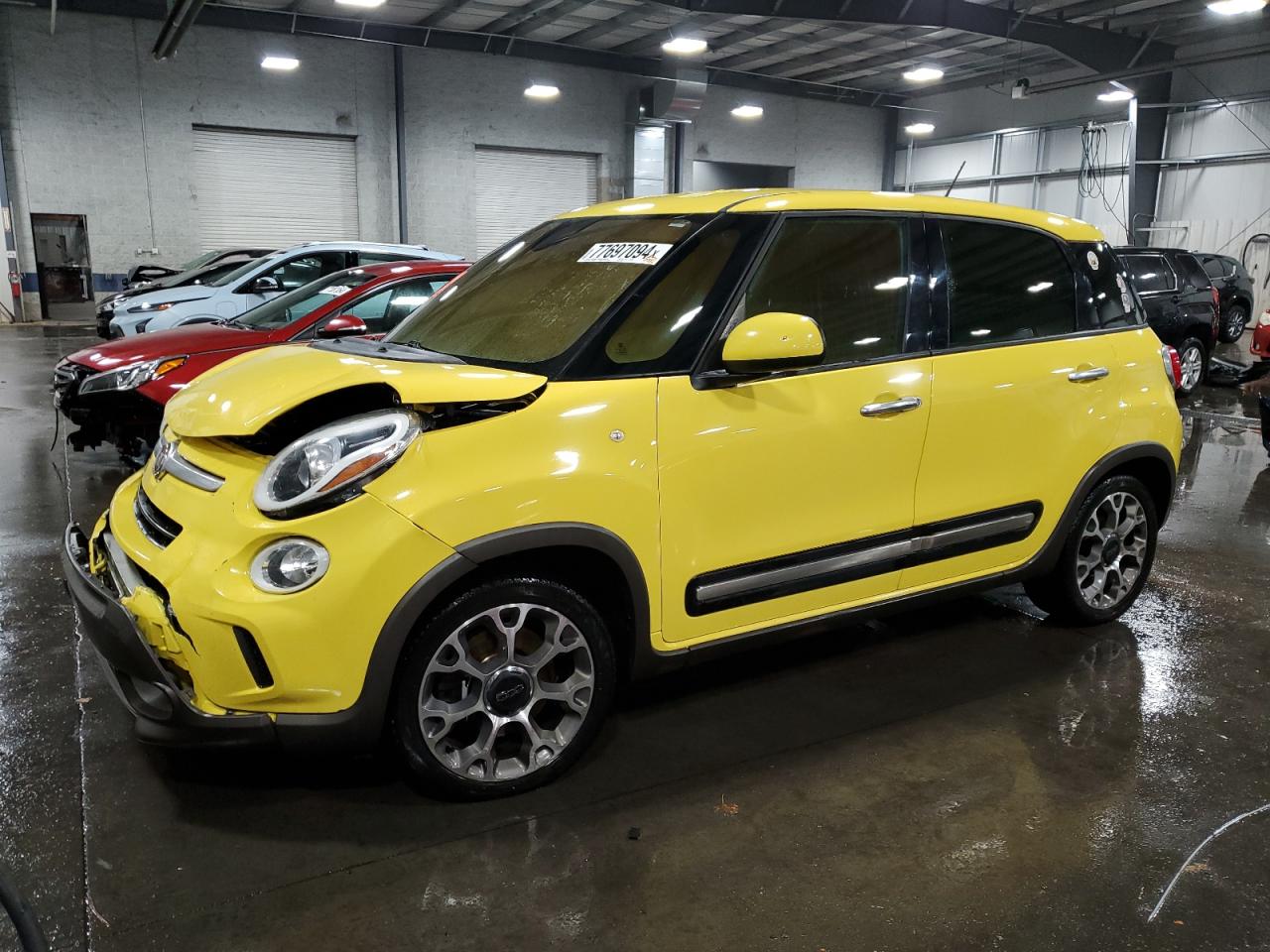 Lot #2955081809 2014 FIAT 500L TREKK