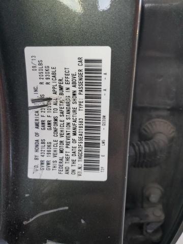 VIN 1HGCR2F55EA019583 2014 HONDA ACCORD no.12