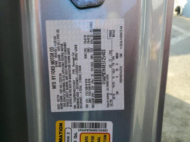 2024 FORD MUSTANG - 1FA6P8TH4R5125403