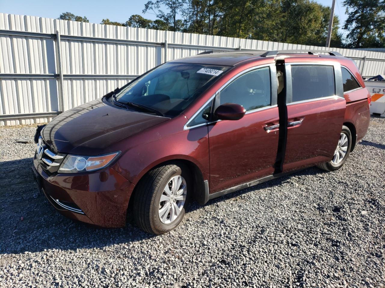 Lot #2938419211 2016 HONDA ODYSSEY EX