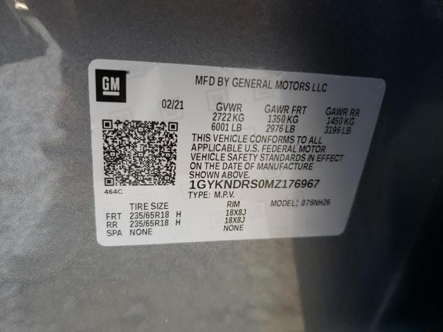 2021 CADILLAC XT5 PREMIU - 1GYKNDRS0MZ176967