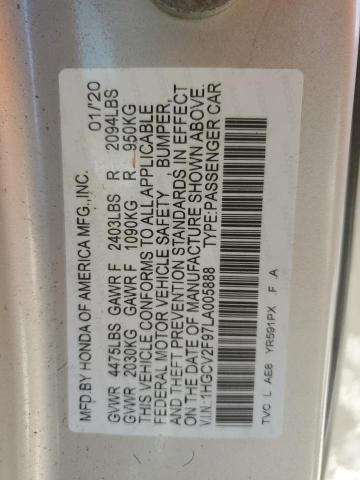 2020 HONDA ACCORD TOU - 1HGCV2F97LA005888