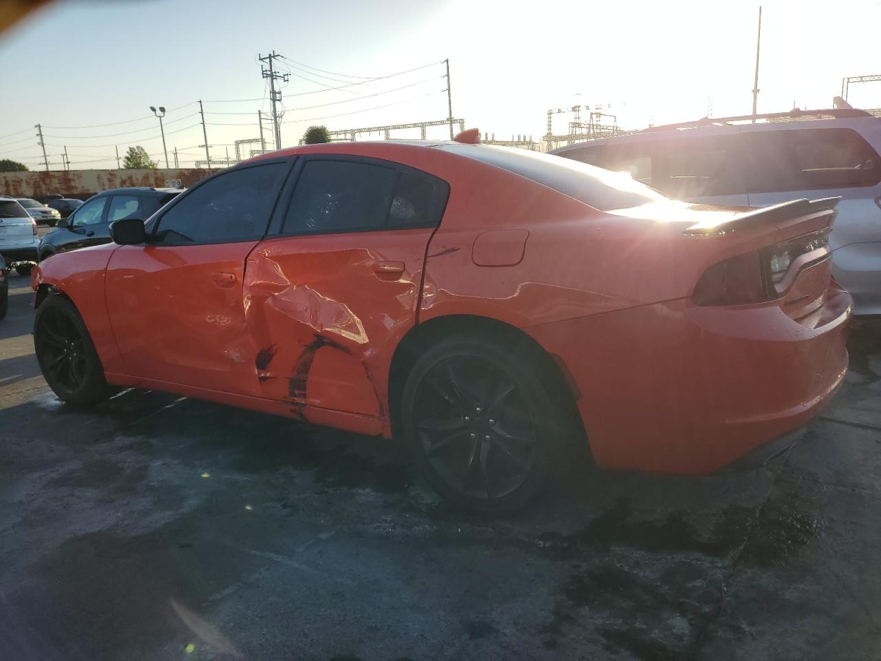 Lot #2919260706 2016 DODGE CHARGER SX