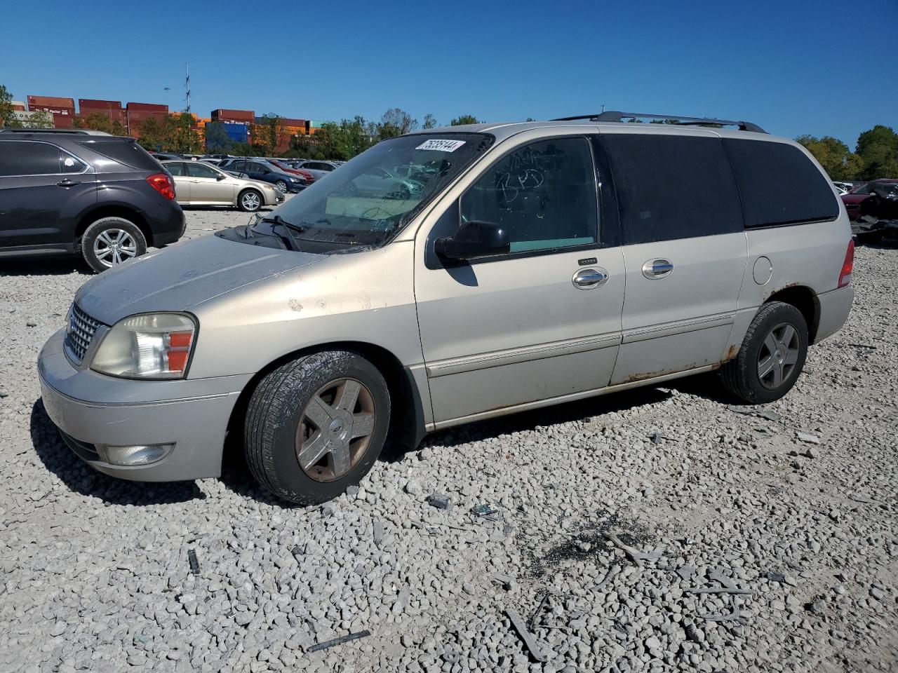 FORD FREESTAR L 2006 tan  gas 2FMDA58246BA09398 photo #1