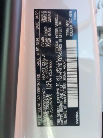 2023 VOLVO XC40 RECHA - YV4ED3UK8P2101970