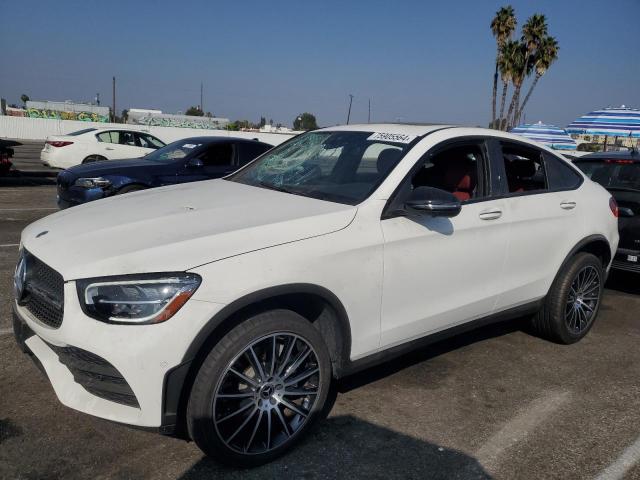 MERCEDES-BENZ GLC COUPE 2022 white  gas W1N0J8EB7NG039262 photo #1