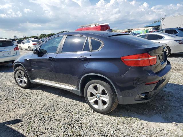 BMW X6 XDRIVE3 2012 blue 4dr spor gas 5UXFG2C52CL778939 photo #3