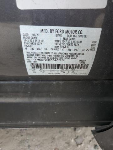 2023 FORD EXPLORER X - 1FMSK7DH3PGA52070