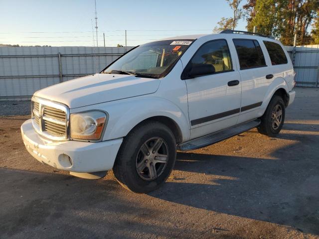 DODGE DURANGO SL 2006 white  gas 1D4HD48N06F106200 photo #1