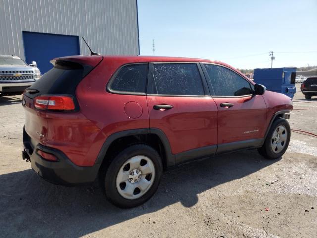 JEEP CHEROKEE S 2014 red  gas 1C4PJMAB9EW165844 photo #4